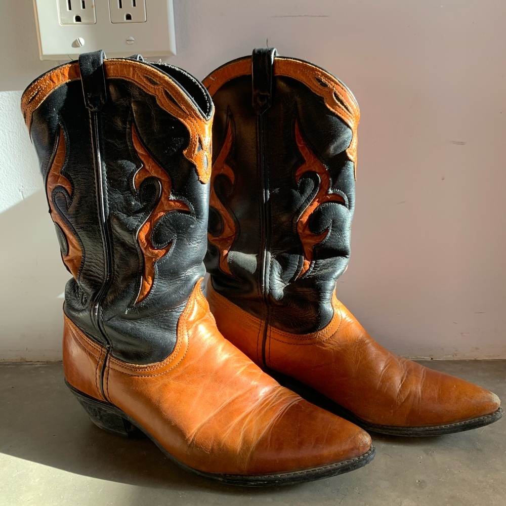 Dingo Vintage Women’s Leather Cowboy Boots